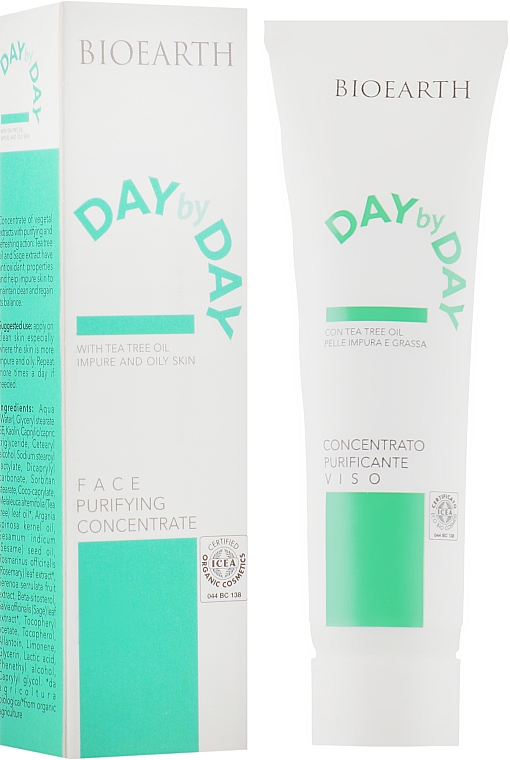 Концентрат очисний для обличчя - Bioearth DaybyDay Concentrato Purificante — фото N1