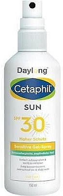 Сонцезахисний гель-спрей для чуттєвої шкіри SPF30 - Daylong Cetaphil Sensitive SPF30 Gel-Spray — фото N1