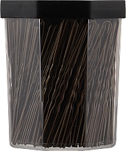 Парфумерія, косметика Шпильки хвилясті для волосся, золотисті - Lussoni Wavy Hair Pins 7.5 cm Golden