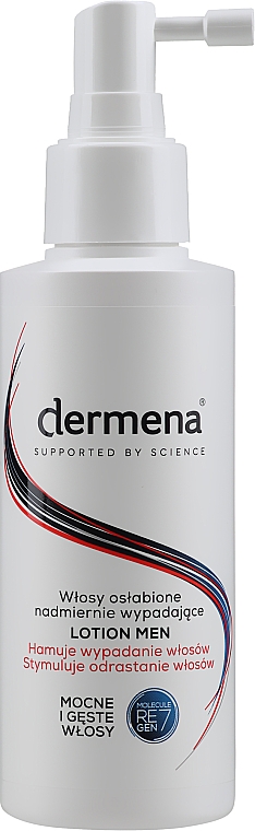 Лосьйон проти випадіння волосся для чоловіків - Dermena Hair Care Men Lotion — фото N1