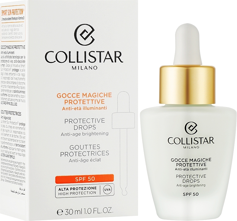 УЦЕНКА Защитная сыворотка для лица - Collistar Protective Drops SPF 50 * — фото N4