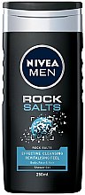Гель для душу - NIVEA MEN Rock Salt Shower Gel — фото N1