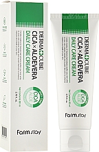Крем для ежедневного ухода - Farmstay Derma Cube Cica x Aloevera Daily Care Cream — фото N2