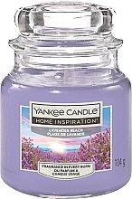 Ароматическая свеча в банке - Yankee Candle Home Inspiration Lavender Beach — фото N1