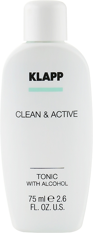 УЦЕНКА Тоник для лица - Klapp Clean & Active Tonic with Alcohol * — фото N2