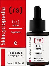 Антивозрастная сыворотка для лица с ретинолом и скваланом - Skincyclopedia Retinol & Squalane Anti-Aging Facial Serum — фото N2
