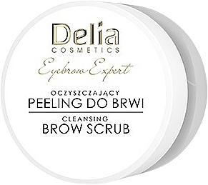 Очищающий скраб для бровей - Delia Eyebrow Expert Cleansing Brow Scrub — фото N2