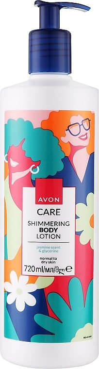 Лосьйон для тіла з ефектом мерехтіння "Квітучий сад" - Avon Care Shimering Body Lotion — фото N2