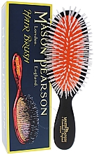 Парфумерія, косметика Щітка для волосся - Mason Pearson Pocket Nylon Hairbrush N4