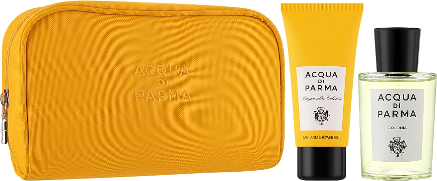 Acqua Di Parma Colonia - Набор (edc/100ml + sh/gel/75ml + bag) — фото N2