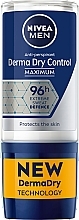 Духи, Парфюмерия, косметика Шариковый дезодорант для мужчин - NIVEA MEN Derma Dry Control 96H Extreme Sweat Defence Maximum Anti-Perspirant 
