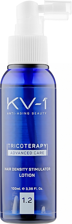 Лосьон для стимуляции роста волос 1.2 - KV-1 Tricoterapy Hair Density Stimulator Lotion — фото N1