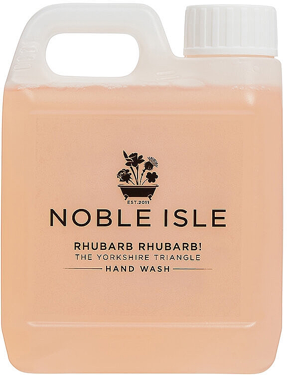 Noble Isle Rhubarb Rhubarb Refill - Жидкое мыло для рук (запасной блок) — фото N2