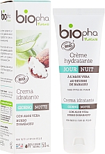 Духи, Парфюмерия, косметика Увлажняющий дневной и ночной крем - Biopha Nature Crème Hydratante Jour Nuit