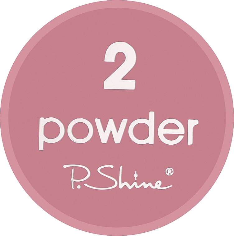 Мінерально-вітамінна пудра для глянсування нігтьових пластин - P. Shine 2 Powder — фото N1