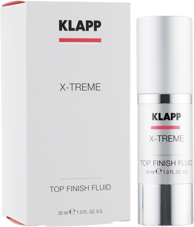 Крем-флюид для лица с эффектом жидкой пудры - Klapp X-treme Top Finish — фото N1