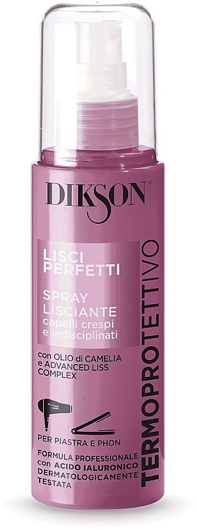 Термозахисний спрей для волосся - Dikson Lisci Perfetti Spray — фото N1