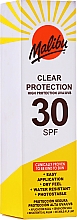 Водостойкий спрей для загара - Malibu Clear Protection Spray SPF30 — фото N1