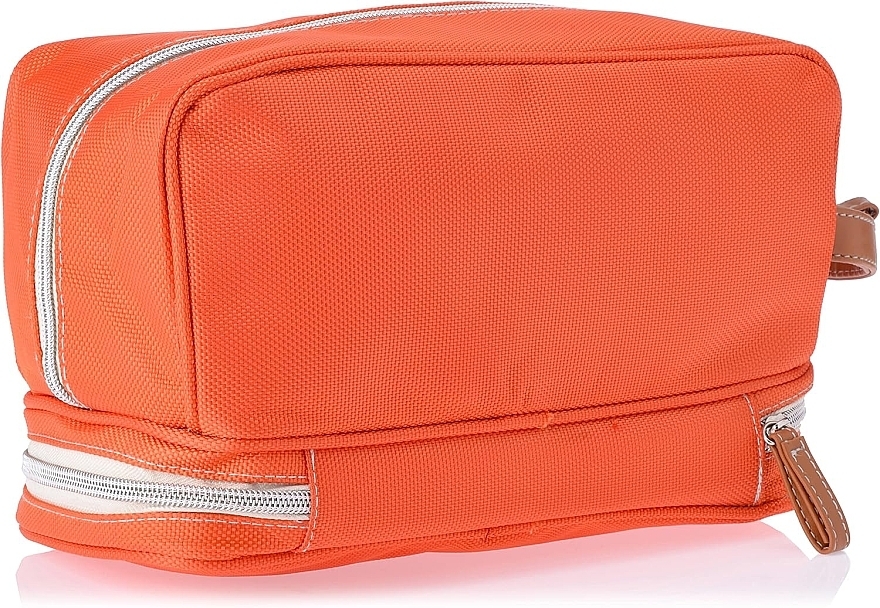Дорожная сумка, оранжевая - Vince Camuto Men Travel Kit — фото N3