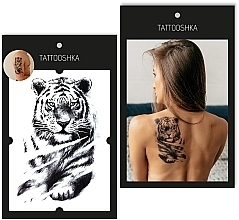 Парфумерія, косметика Тимчасове тату "Тигр" - Tattooshka