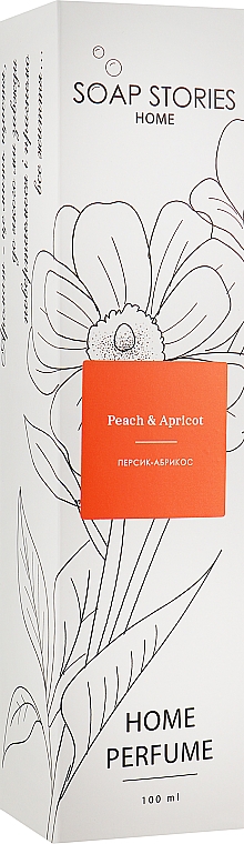 Аромадифузор "Персик і абрикоса" - Soap Stories Peach & Apricot — фото N1