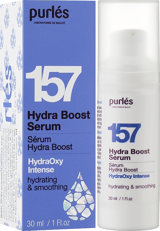 Гіалуронова ультразволожувальна сироватка - Purles 157 HydraOxy Intense Serum Hydra Boost — фото N2