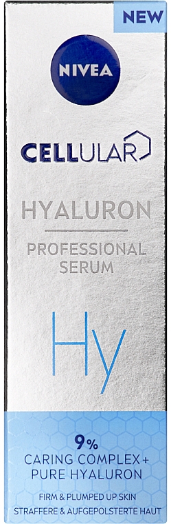 Зволожувальна сироватка з гіалуроновою кислотою - NIVEA Cellular Hyaluron Professional Serum — фото N2