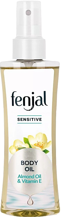 Олія для тіла "Мигдаль і вітамін Е" - Fenjal Sensitive Body Oil — фото N1