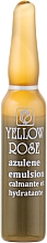 Сироватка з азуленом для чутливої шкіри - Yellow Rose Azulene Emulsion Calmante et Hydratante Ampoules — фото N2