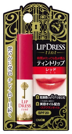 Тінт-бальзам для губ "Red" - Omi Brotherhood Lip Dress Tint SPF20 — фото N1