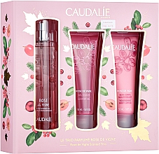 Духи, Парфюмерия, косметика Caudalie Rose De Vigne - Набор (edt/50ml + sh/gel/50ml + lotion/50ml)