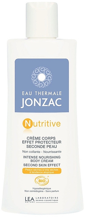 Живильний крем для тіла - Eau Thermale Jonzac Nutritive Nourishing Body Cream Second Skin Effect — фото N1