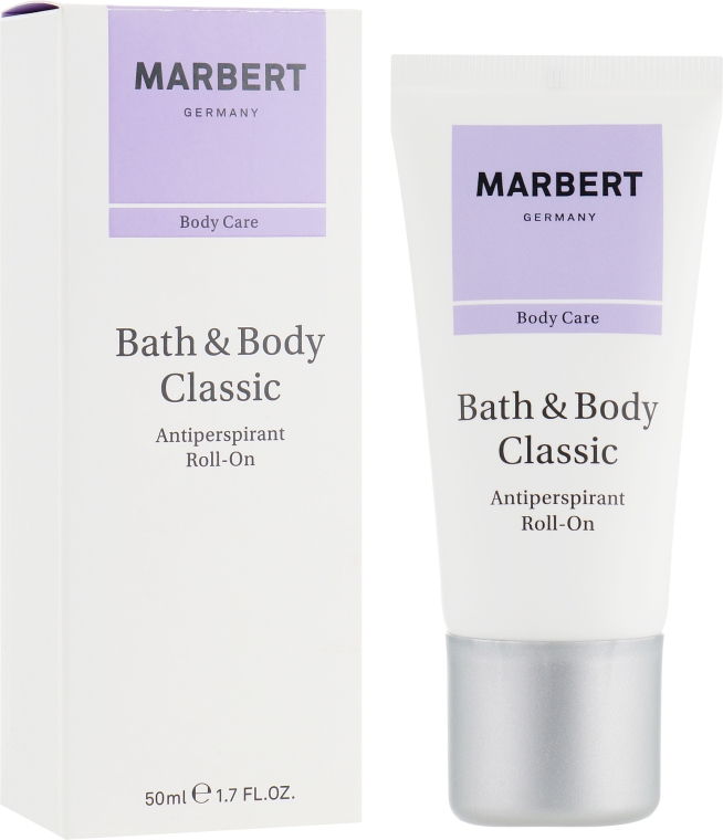 Кульковий дезодорант - Marbert Bath & Body Classic Antiperspirant Roll-On — фото N1
