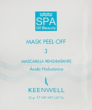 Парфумерія, косметика Суперзволожувальна СПА-маска № 3 - Keenwell SPA of Beauty-Mask Peel-Off 3
