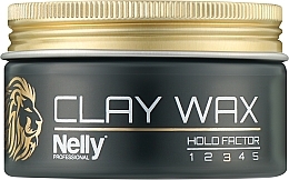 Духи, Парфюмерия, косметика Воск для волос "Clay" - Nelly Professional Men Wax