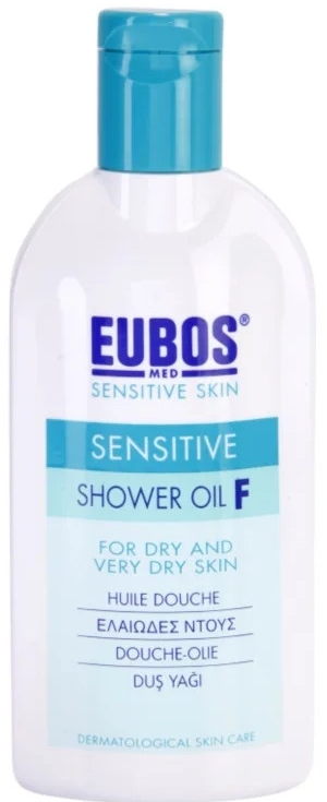 Олія для душу - Eubos Med Sensitive Skin Shower Oil For Dry & Very Dry Skin — фото N1