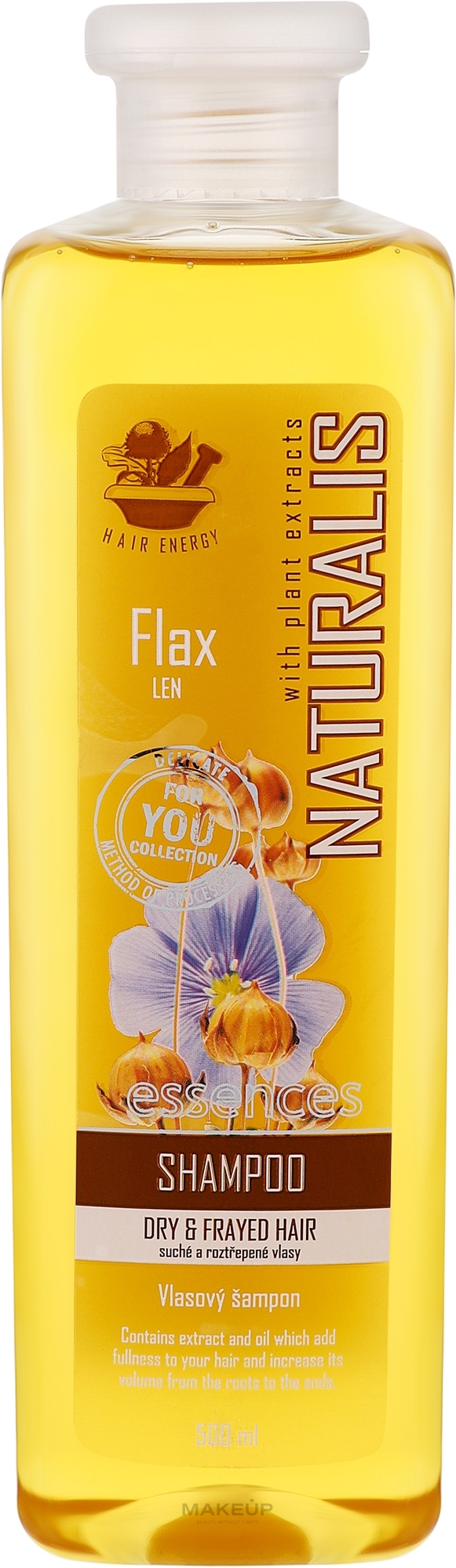 Шампунь для волос "Лен" - Naturalis Flax Shampoo — фото 500ml