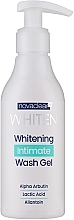 Отбеливающий гель для интимной гигиены - Novaclear Whiten Whitening Intimate Wash Gel — фото N1