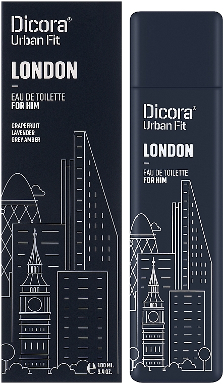 Dicora Urban Fit London - Туалетна вода — фото N3