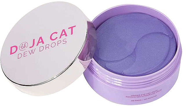 Гидрогелевые патчи под глаза - BH Cosmetics X Doja Cat Dew Drops Under Eye Gel Pads — фото N1