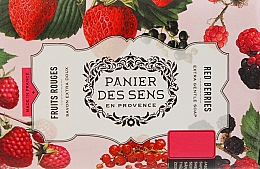 Экстра-нежное мыло масло ши "Красные Ягоды" - Panier Des Sens Extra Gentle Natural Soap with Shea Butter Red Berries — фото N2