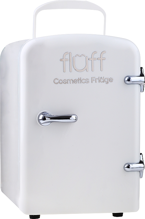 Косметический мини-холодильник, белый - Fluff Cosmetic Fridge — фото N1