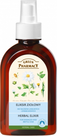 Травяной эликсир для волос - Green Pharmacy Herbal Elixir For Damaged and Brittle Hair — фото N3