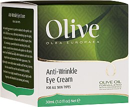 Крем для глаз против морщин - Frulatte Olive Anti-Wrinkle Eye Cream — фото N1