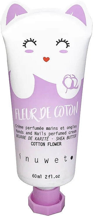 Крем для рук "Квітка бавовни" - Inuwet Hand Cream Fleur De Coton — фото N1