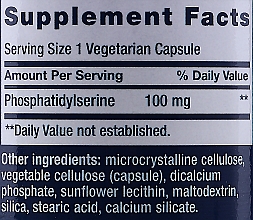 Пищевая добавка "Фосфатидилсерин" - Life Extension PS Caps — фото N3