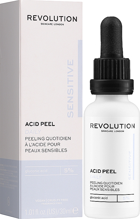 Пілінг для чутливої шкіри - Revolution Skincare Peeling Solution For Sensitive Skin — фото N2