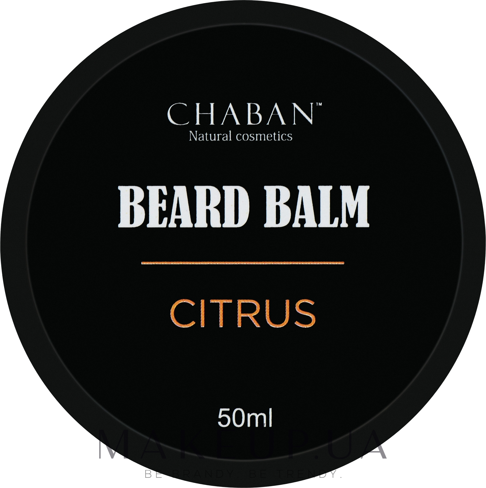 Бальзам для бороди "Citrus" - Chaban Natural Cosmetics Beard Balm — фото 50ml