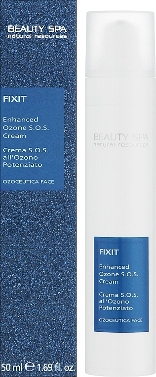 Озоновий крем для обличчя для усунення почервоніння - Beauty Spa Ozoceutica Face Fixit Enhanced Ozone SOS Cream — фото N2