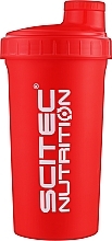 Шейкер 700 мл, червоний - Scitec Nutrition Shaker Red — фото N1